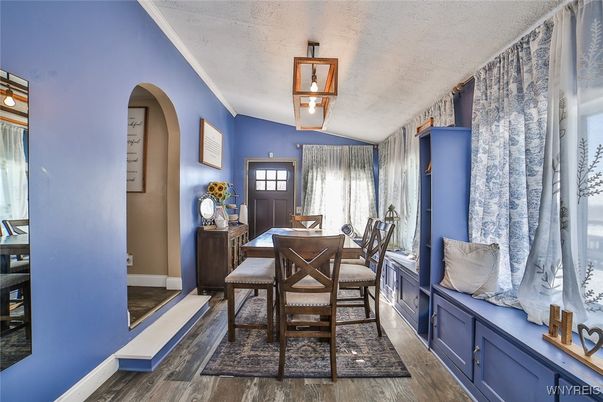 Dining room, Interior, Wood Texture Flooring