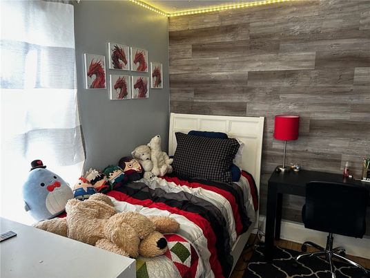 Bedroom, Interior, Wooden Walls