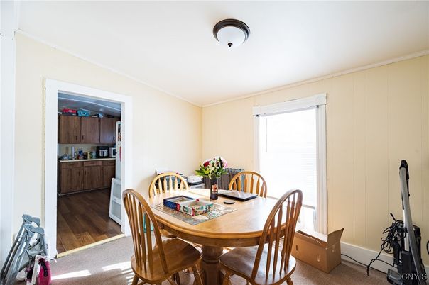 Dining room, Interior, Wood Texture Flooring
