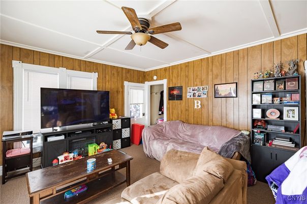 Interior, Living room, Wooden Walls