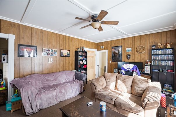 Interior, Living room, Wooden Walls