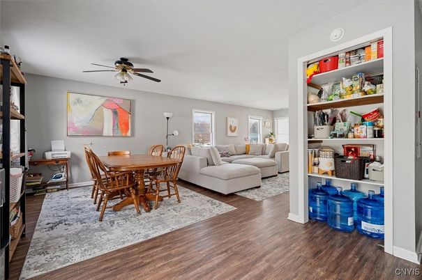 Dining room, Interior, Living room, Wood Texture Flooring