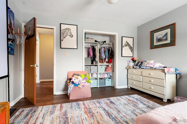 Interior, Walk-in Closets, Wood Texture Flooring
