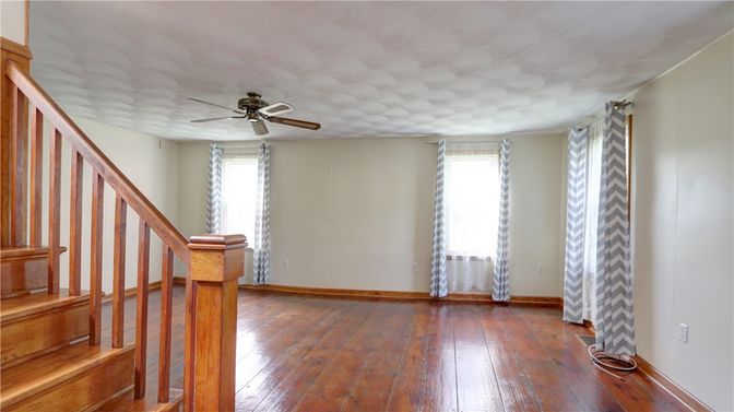 Empty room, Interior, Wood Texture Flooring