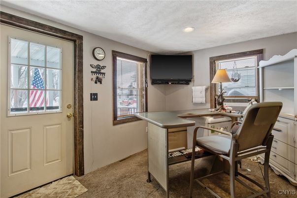Home Office, Interior, Recessed Lighting