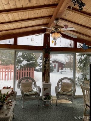 Interior, Sun Room, Wooden Beams, Wooden Ceilings