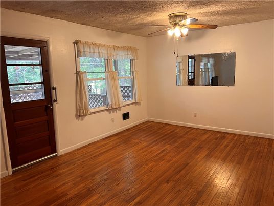 Empty room, Interior, Wood Texture Flooring