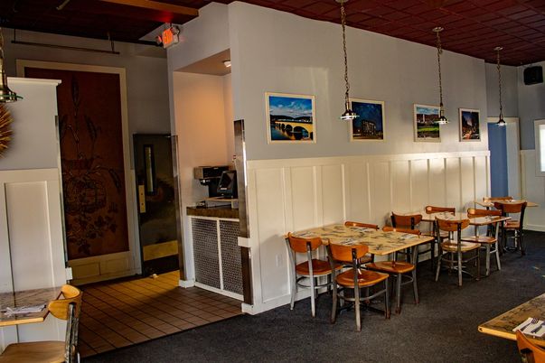 Dining room, Interior, Pendant Lights