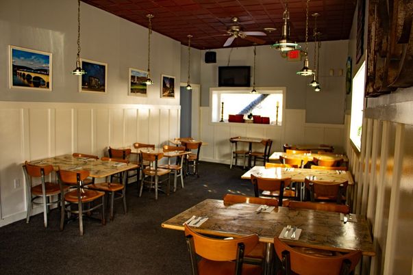 Dining room, Interior, Pendant Lights