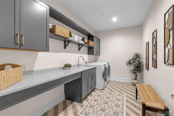 Interior, Recessed Lighting, Washer