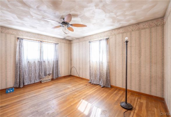 Empty room, Interior, Wood Texture Flooring