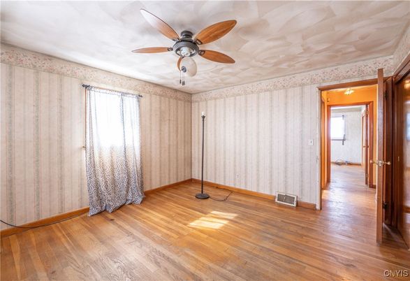 Empty room, Interior, Wood Texture Flooring