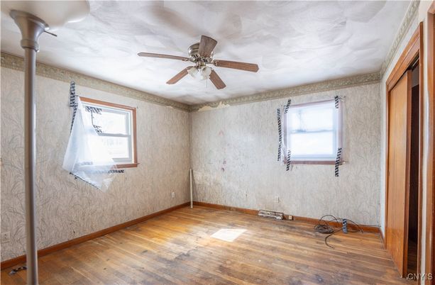 Empty room, Interior, Wood Texture Flooring
