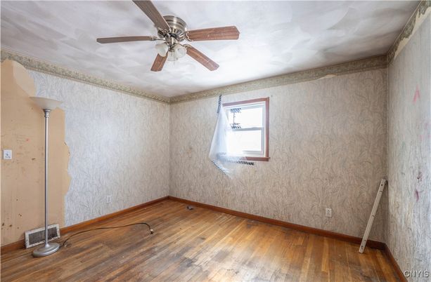 Empty room, Interior, Wood Texture Flooring