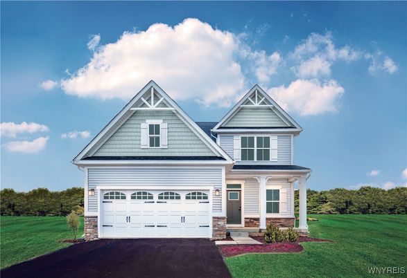 Attached, Exterior, Facade, Farmhouse