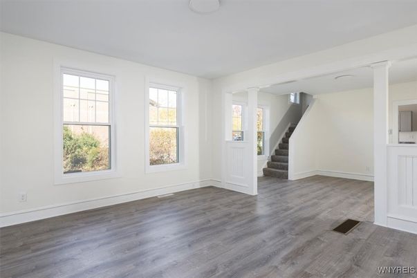 Empty room, Interior, Wood Texture Flooring