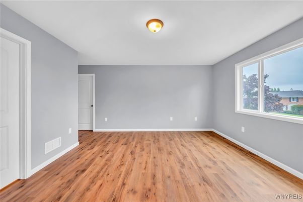 Empty room, Interior, Wood Texture Flooring
