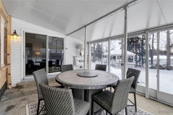 Dining room, Interior, Sun Room