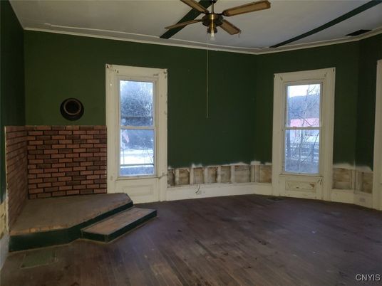 Empty room, Interior, Wood Texture Flooring