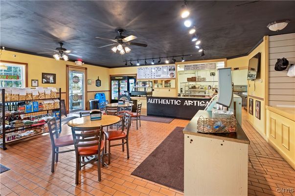 Dining room, Interior, Recessed Lighting