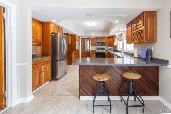 Interior, Kitchen, Recessed Lighting, Stainless Steel Appliances