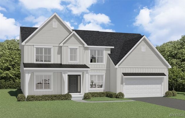 Attached, Exterior, Facade, Farmhouse