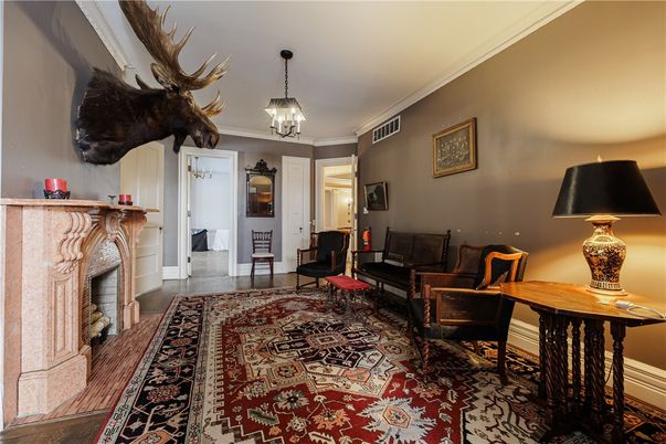 Fireplace, Interior, Pendant Lights