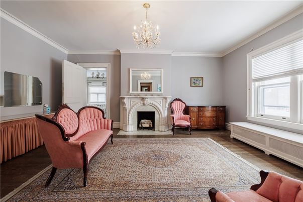 Chandelier, Fireplace, Interior, Wood Texture Flooring