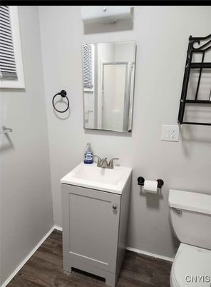Bathroom, Interior, Wood Texture Flooring