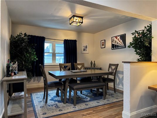 Dining room, Interior, Wood Texture Flooring