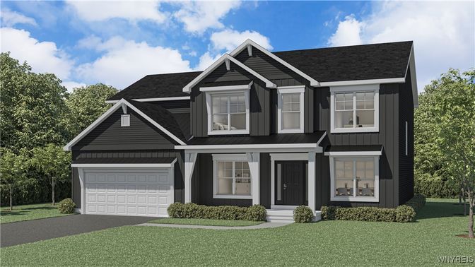 Attached, Exterior, Facade, Farmhouse