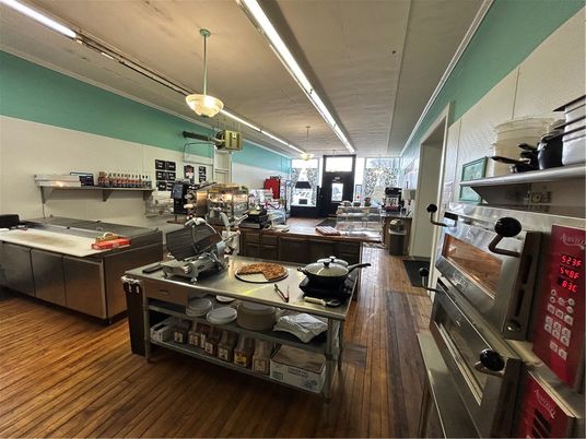 Interior, Kitchen, Pendant Lights, Stainless Steel Appliances, Wood Texture Flooring