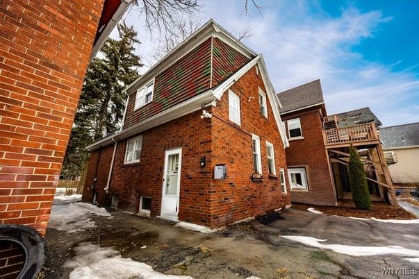 Exterior, Facade, Brick Facade, None