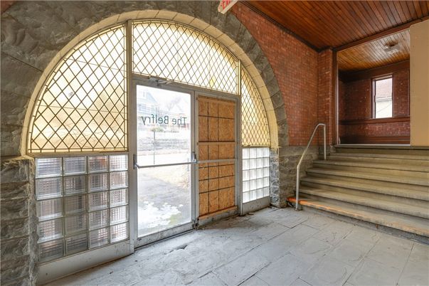 Interior, Stone Walls, Wooden Ceilings