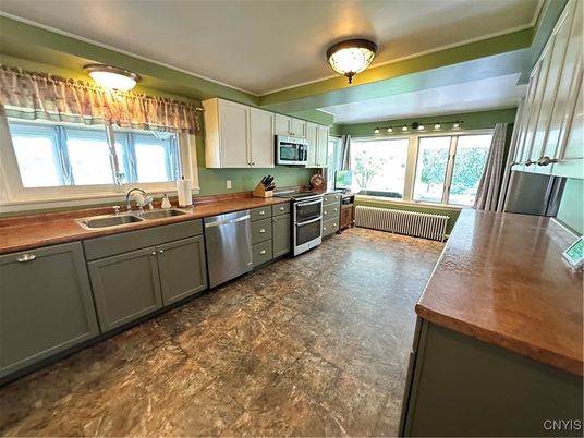 Interior, Kitchen, Stainless Steel Appliances