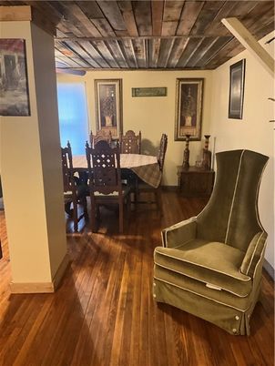 Dining room, Interior, Wood Texture Flooring