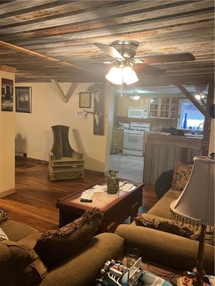 Interior, Kitchen, Living room, Wood Texture Flooring