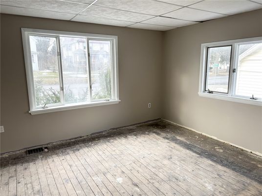 Empty room, Interior, Wood Texture Flooring