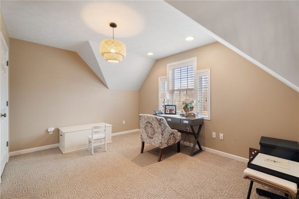 Home Office, Interior, Pendant Lights, Recessed Lighting