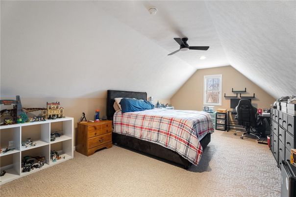 Bedroom, Home Office, Interior, Recessed Lighting