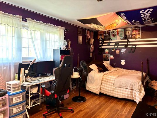 Bedroom, Home Office, Interior, Wood Texture Flooring