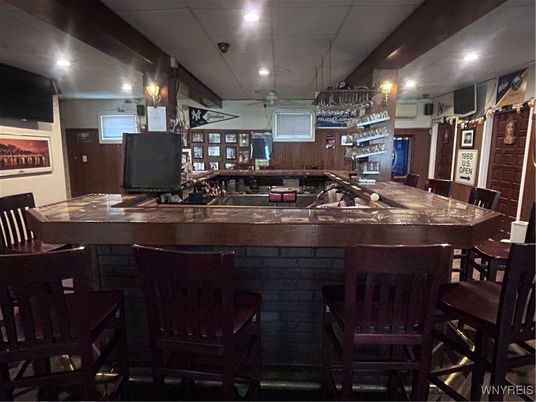 Dining room, Interior, Recessed Lighting