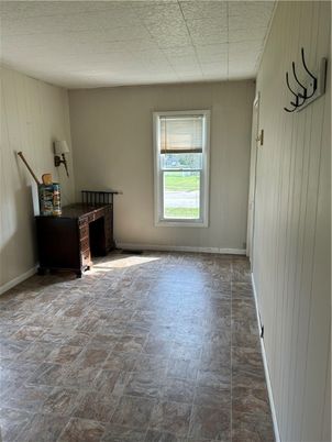 Empty room, Fireplace, Interior