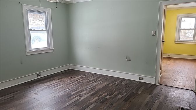 Empty room, Interior, Wood Texture Flooring