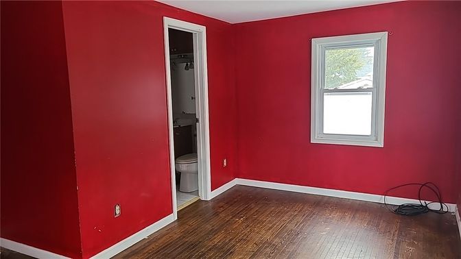 Bathroom, Empty room, Interior, Wood Texture Flooring