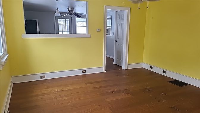 Empty room, Interior, Wood Texture Flooring