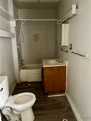 Bathroom, Interior, Wood Texture Flooring