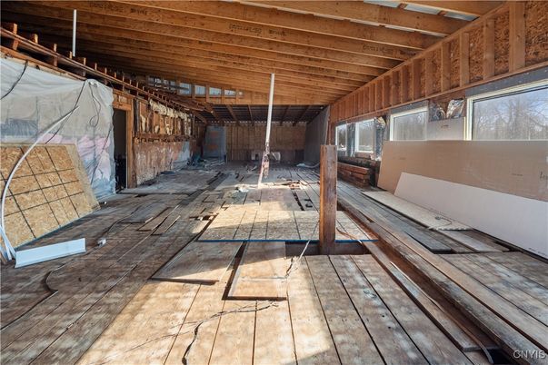 Interior, Wooden Beams