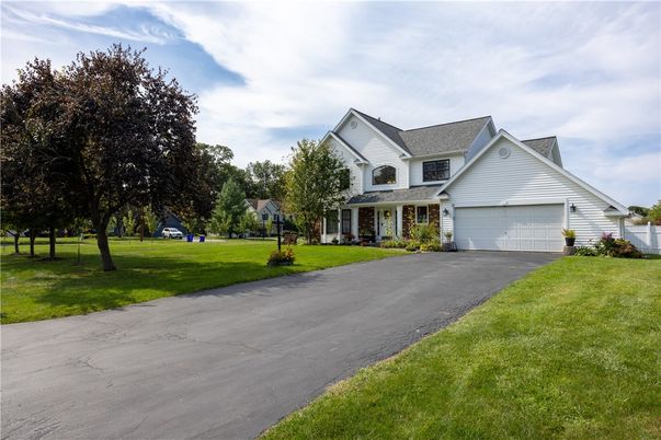 Attached, Backyard, Exterior, Facade, Farmhouse