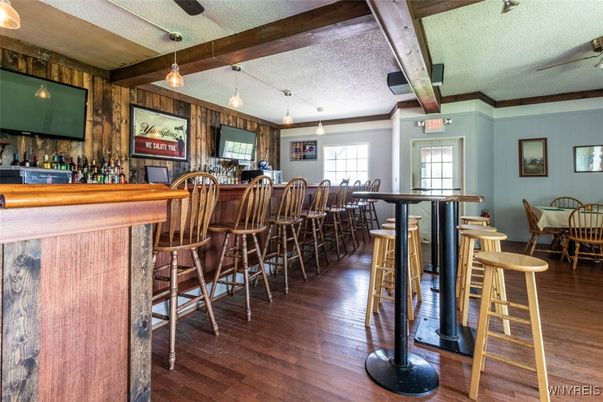 Interior, Pendant Lights, Wooden Beams, Wood Texture Flooring